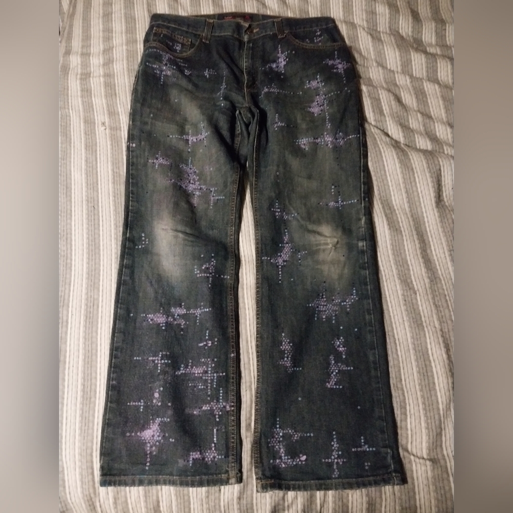Painted perry Ellis jeans